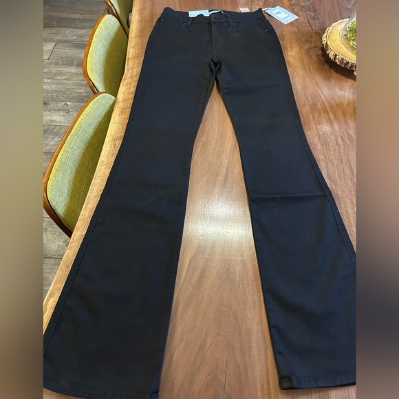 Seven for all mankind kimmie bootcut black jeans - Picture 1 of 6